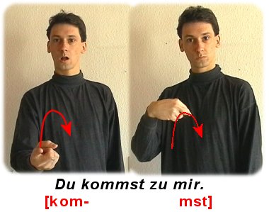 du kommst zu mir - Aussage